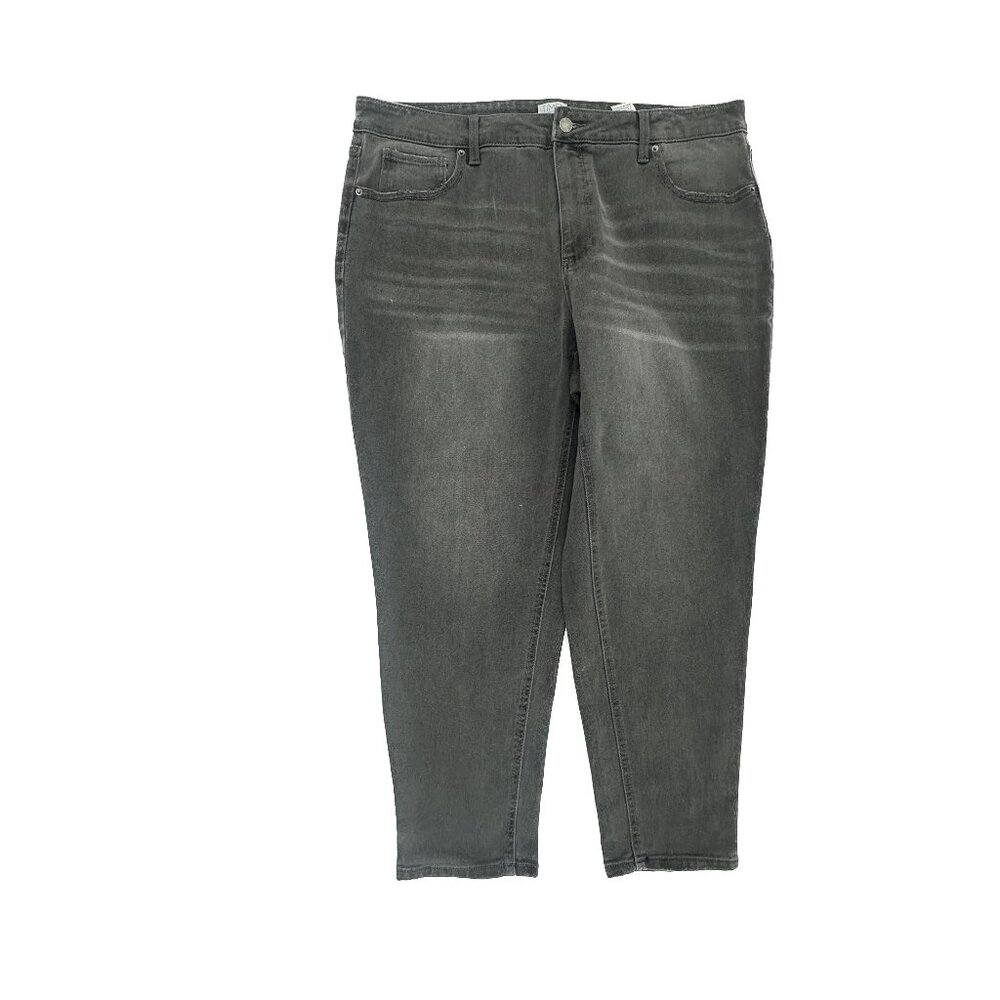 Time And Tru Ankle Skinny Women's‎ size 18 Black Denim Jeans